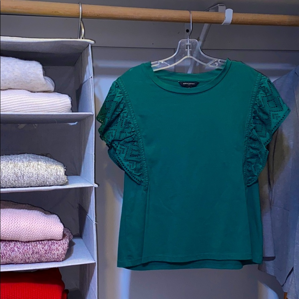 Banana Republic Green Top